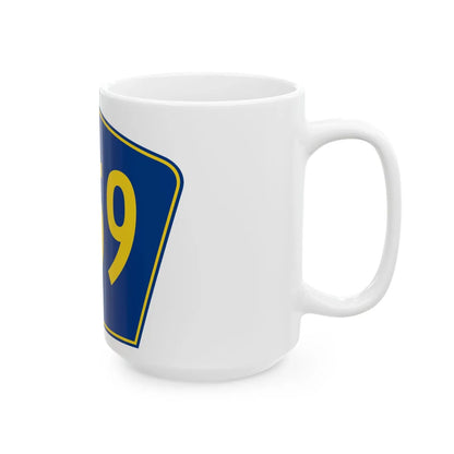 PR secondary 459 (Puerto Rico) (Road Sign) White Coffee Mug - Go Mug Yourself