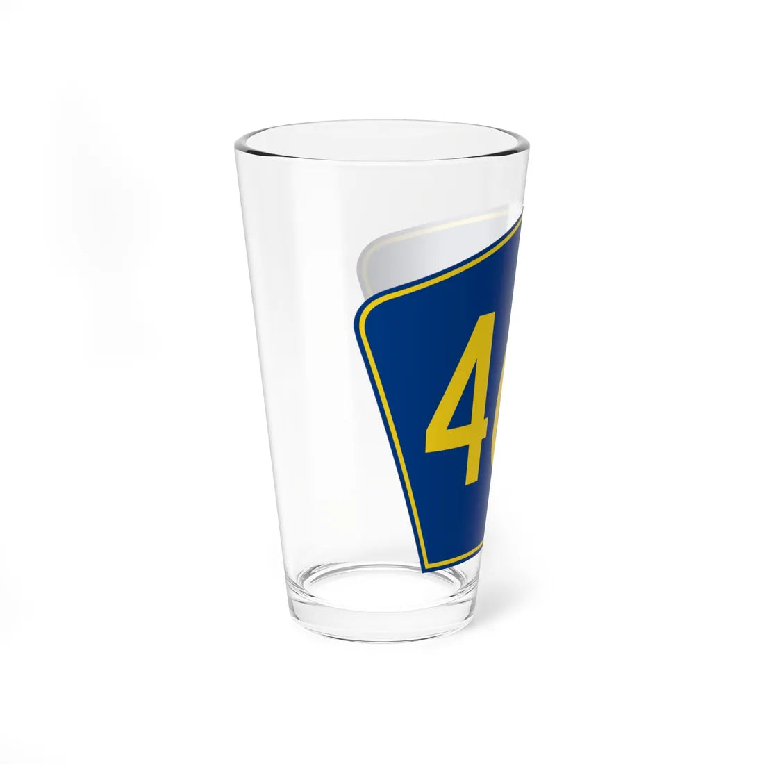 PR secondary 460 (Puerto Rico) (Road Sign) Pint Glass 16oz - Go Mug Yourself