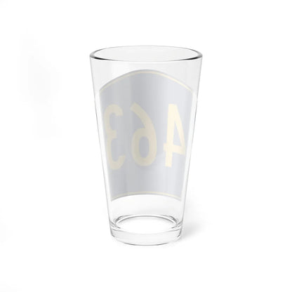 PR secondary 463 (Puerto Rico) (Road Sign) Pint Glass 16oz - Go Mug Yourself