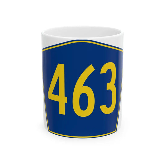 PR secondary 463 (Puerto Rico) (Road Sign) White Coffee Mug 11oz - Go Mug Yourself