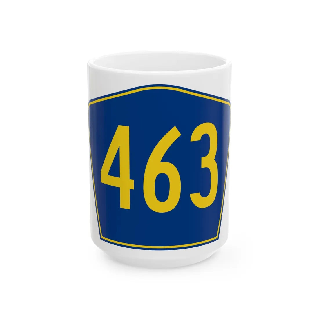 PR secondary 463 (Puerto Rico) (Road Sign) White Coffee Mug 15oz - Go Mug Yourself