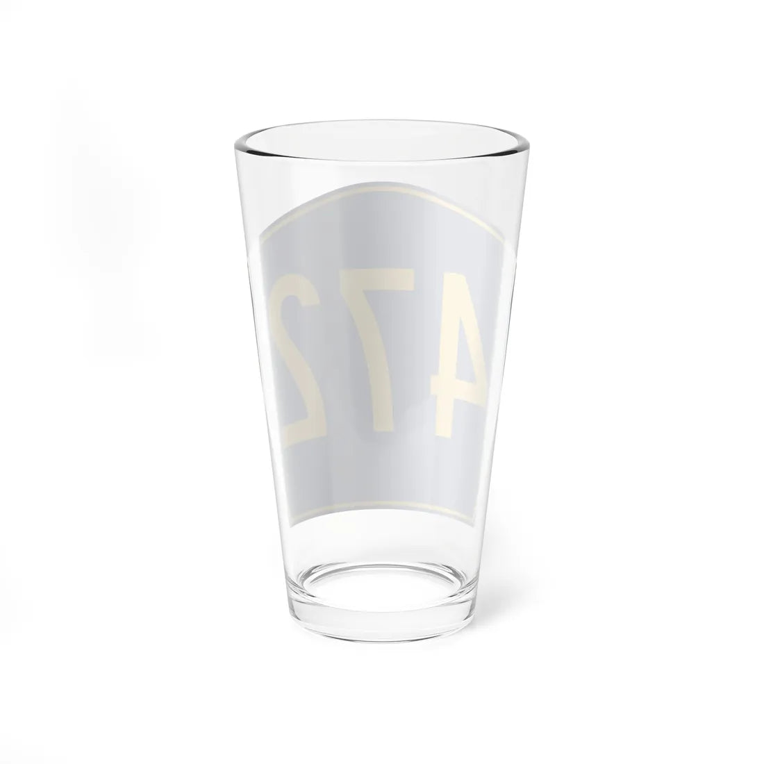 PR secondary 472 (Puerto Rico) (Road Sign) Pint Glass 16oz - Go Mug Yourself