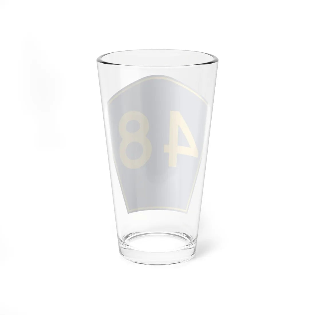 PR secondary 48 (Puerto Rico) (Road Sign) Pint Glass 16oz - Go Mug Yourself