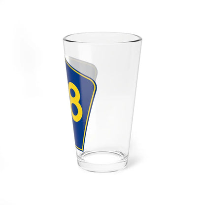 PR secondary 48 (Puerto Rico) (Road Sign) Pint Glass 16oz - Go Mug Yourself