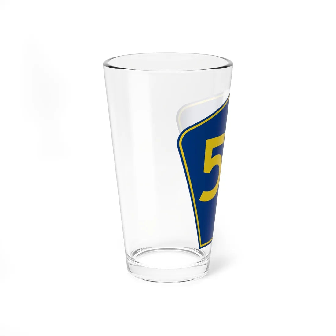 PR secondary 50 (Puerto Rico) (Road Sign) Pint Glass 16oz - Go Mug Yourself