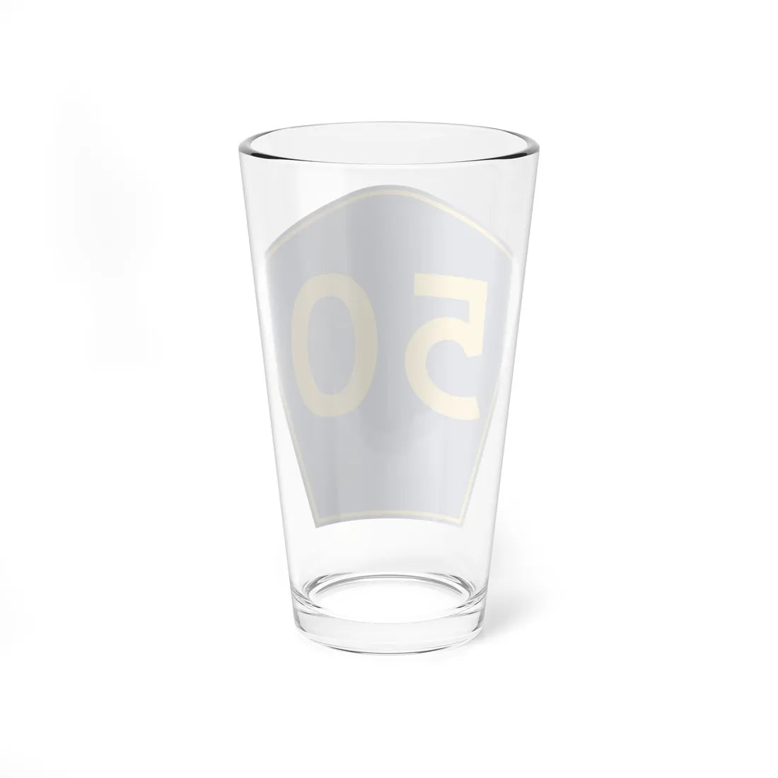 PR secondary 50 (Puerto Rico) (Road Sign) Pint Glass 16oz - Go Mug Yourself