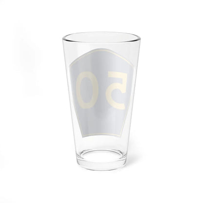 PR secondary 50 (Puerto Rico) (Road Sign) Pint Glass 16oz - Go Mug Yourself