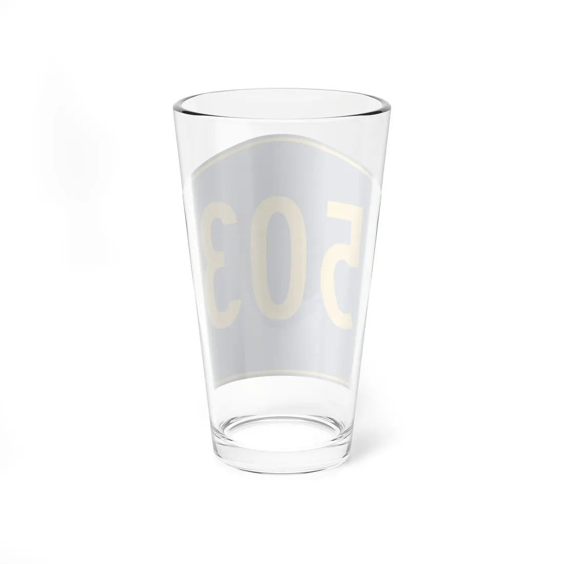 PR secondary 503 (Puerto Rico) (Road Sign) Pint Glass 16oz - Go Mug Yourself