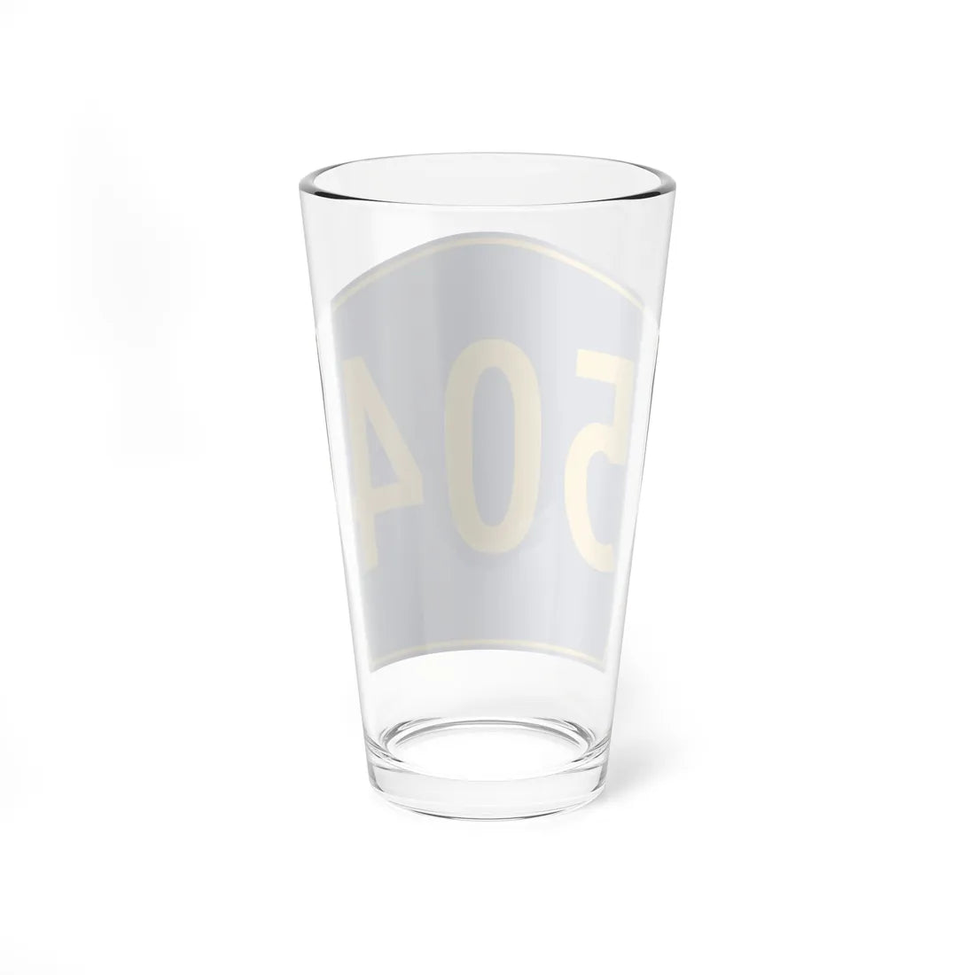 PR secondary 504 (Puerto Rico) (Road Sign) Pint Glass 16oz - Go Mug Yourself