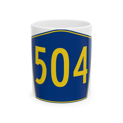 PR secondary 504 (Puerto Rico) (Road Sign) White Coffee Mug 11oz - Go Mug Yourself