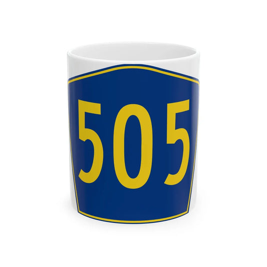 PR secondary 505 (Puerto Rico) (Road Sign) White Coffee Mug 11oz - Go Mug Yourself