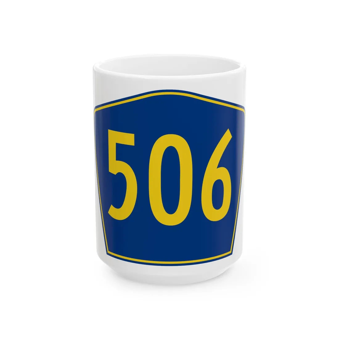 PR secondary 506 (Puerto Rico) (Road Sign) White Coffee Mug 15oz - Go Mug Yourself