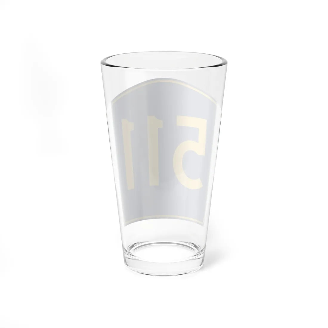 PR secondary 511 (Puerto Rico) (Road Sign) Pint Glass 16oz - Go Mug Yourself