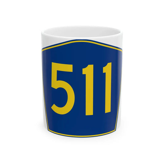 PR secondary 511 (Puerto Rico) (Road Sign) White Coffee Mug 11oz - Go Mug Yourself