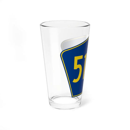 PR secondary 5156 (Puerto Rico) (Road Sign) Pint Glass 16oz - Go Mug Yourself