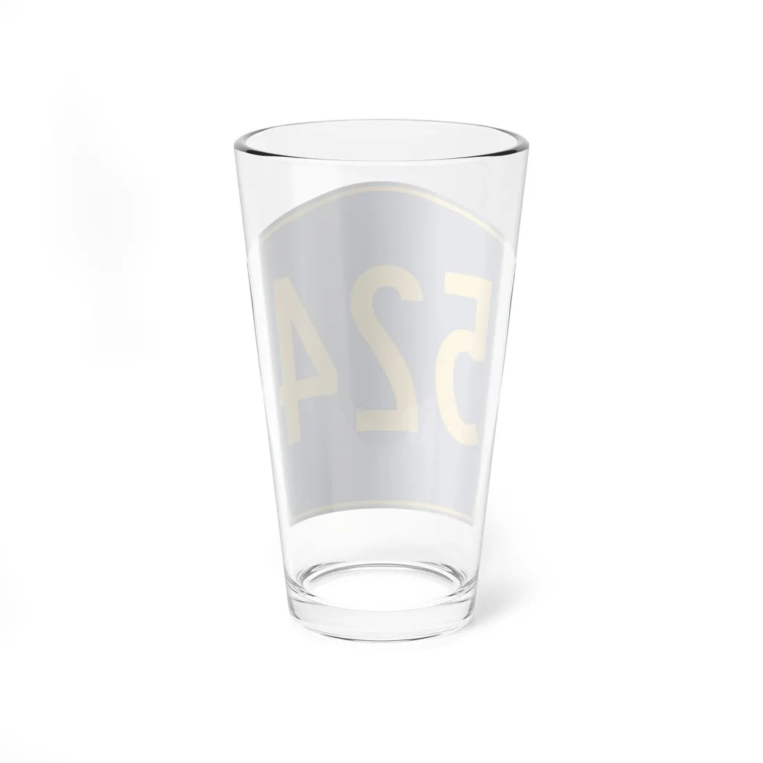 PR secondary 524 (Puerto Rico) (Road Sign) Pint Glass 16oz - Go Mug Yourself
