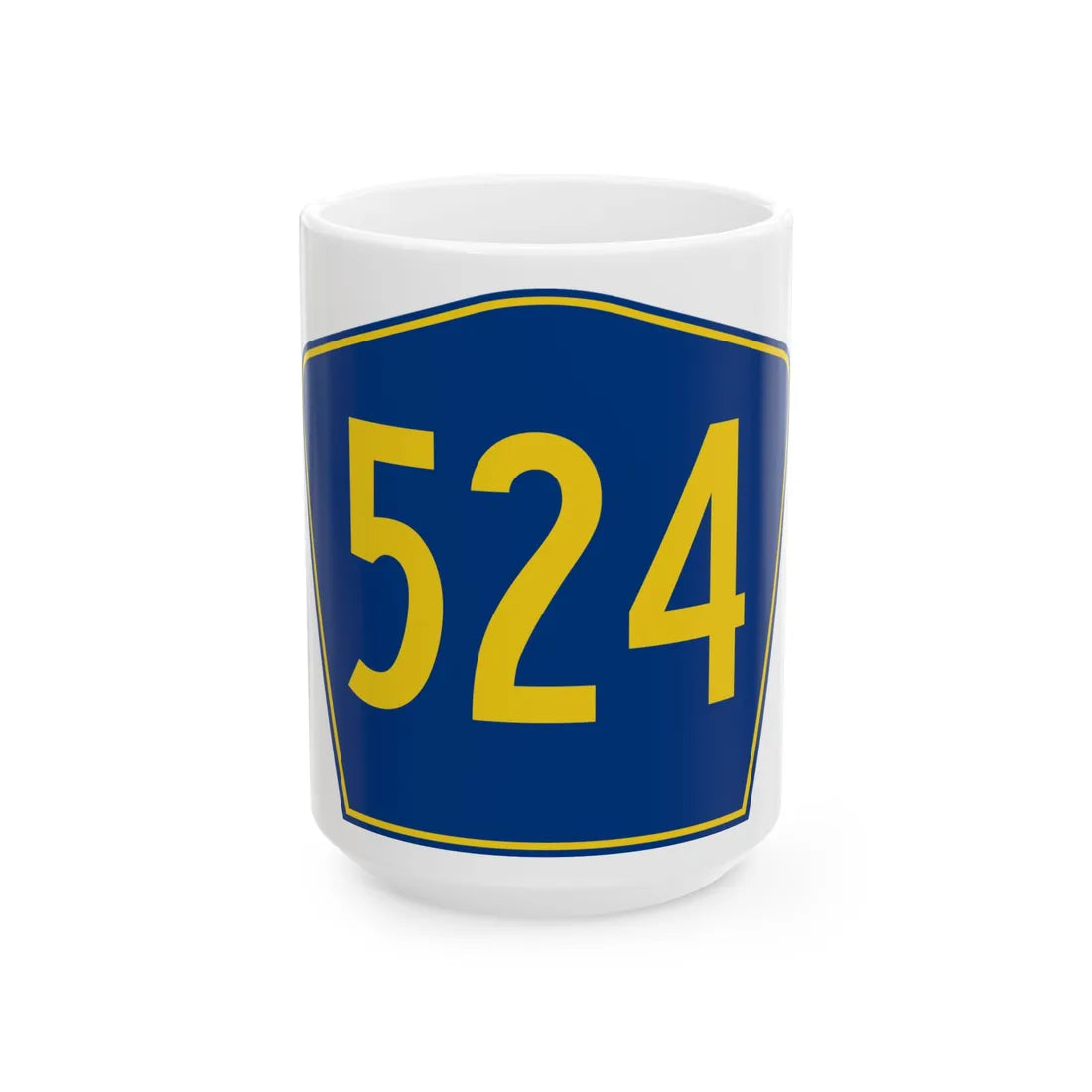 PR secondary 524 (Puerto Rico) (Road Sign) White Coffee Mug 15oz - Go Mug Yourself