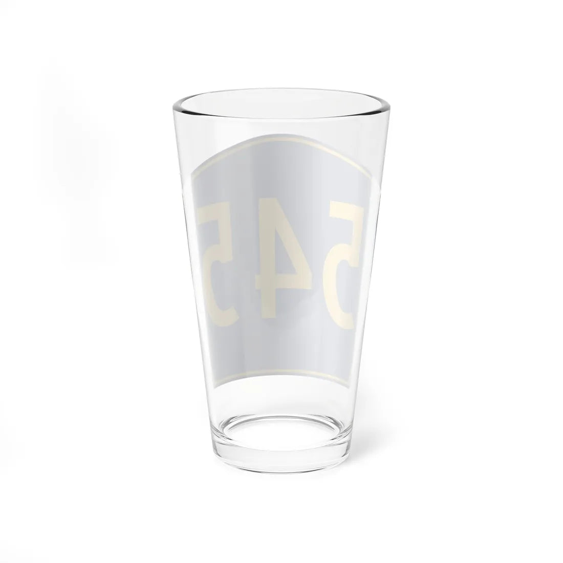 PR secondary 545 (Puerto Rico) (Road Sign) Pint Glass 16oz - Go Mug Yourself