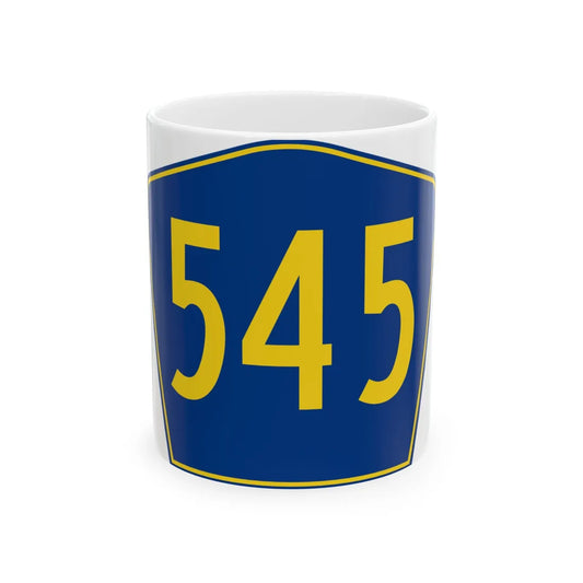 PR secondary 545 (Puerto Rico) (Road Sign) White Coffee Mug 11oz - Go Mug Yourself
