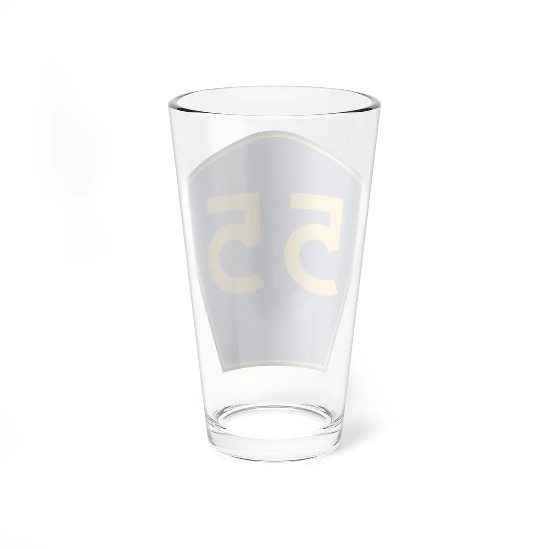 PR secondary 55 (Puerto Rico) (Road Sign) Pint Glass 16oz - Go Mug Yourself