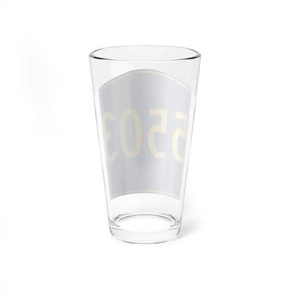 PR secondary 5503 (Puerto Rico) (Road Sign) Pint Glass 16oz - Go Mug Yourself