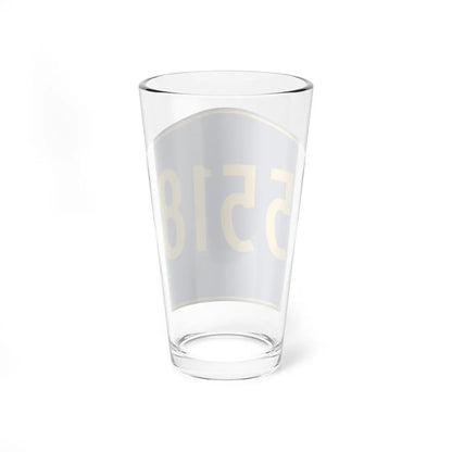 PR secondary 5518 (Puerto Rico) (Road Sign) Pint Glass 16oz - Go Mug Yourself