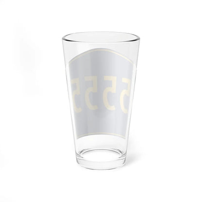 PR secondary 5555 (Puerto Rico) (Road Sign) Pint Glass 16oz - Go Mug Yourself