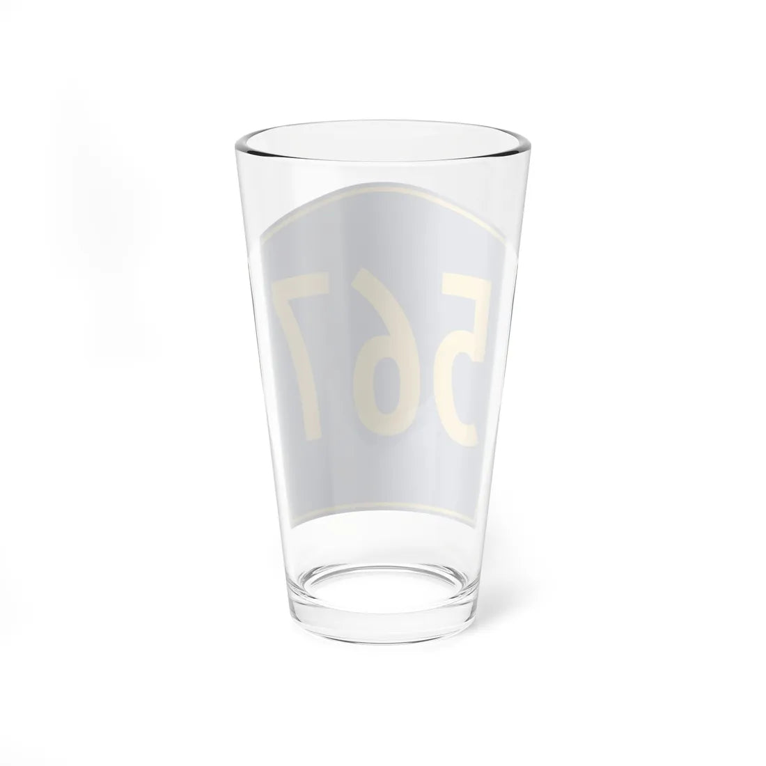 PR secondary 567 (Puerto Rico) (Road Sign) Pint Glass 16oz - Go Mug Yourself