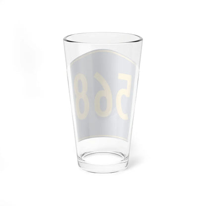 PR secondary 568 (Puerto Rico) (Road Sign) Pint Glass 16oz - Go Mug Yourself