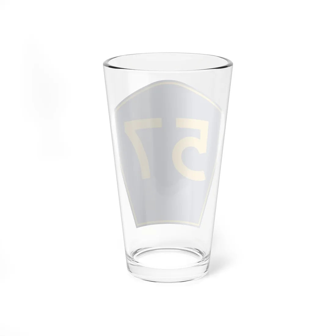 PR secondary 57 (Puerto Rico) (Road Sign) Pint Glass 16oz - Go Mug Yourself