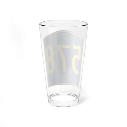 PR secondary 578 (Puerto Rico) (Road Sign) Pint Glass 16oz - Go Mug Yourself