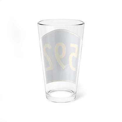 PR secondary 592 (Puerto Rico) (Road Sign) Pint Glass 16oz - Go Mug Yourself