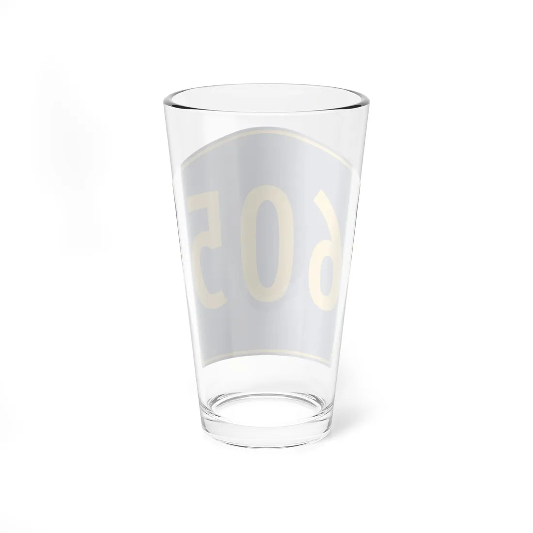 PR secondary 605 (Puerto Rico) (Road Sign) Pint Glass 16oz - Go Mug Yourself