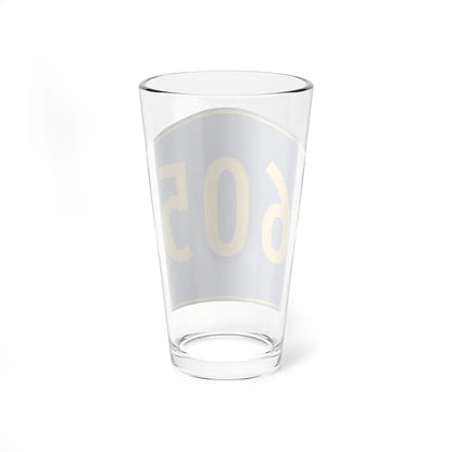 PR secondary 605 (Puerto Rico) (Road Sign) Pint Glass 16oz - Go Mug Yourself