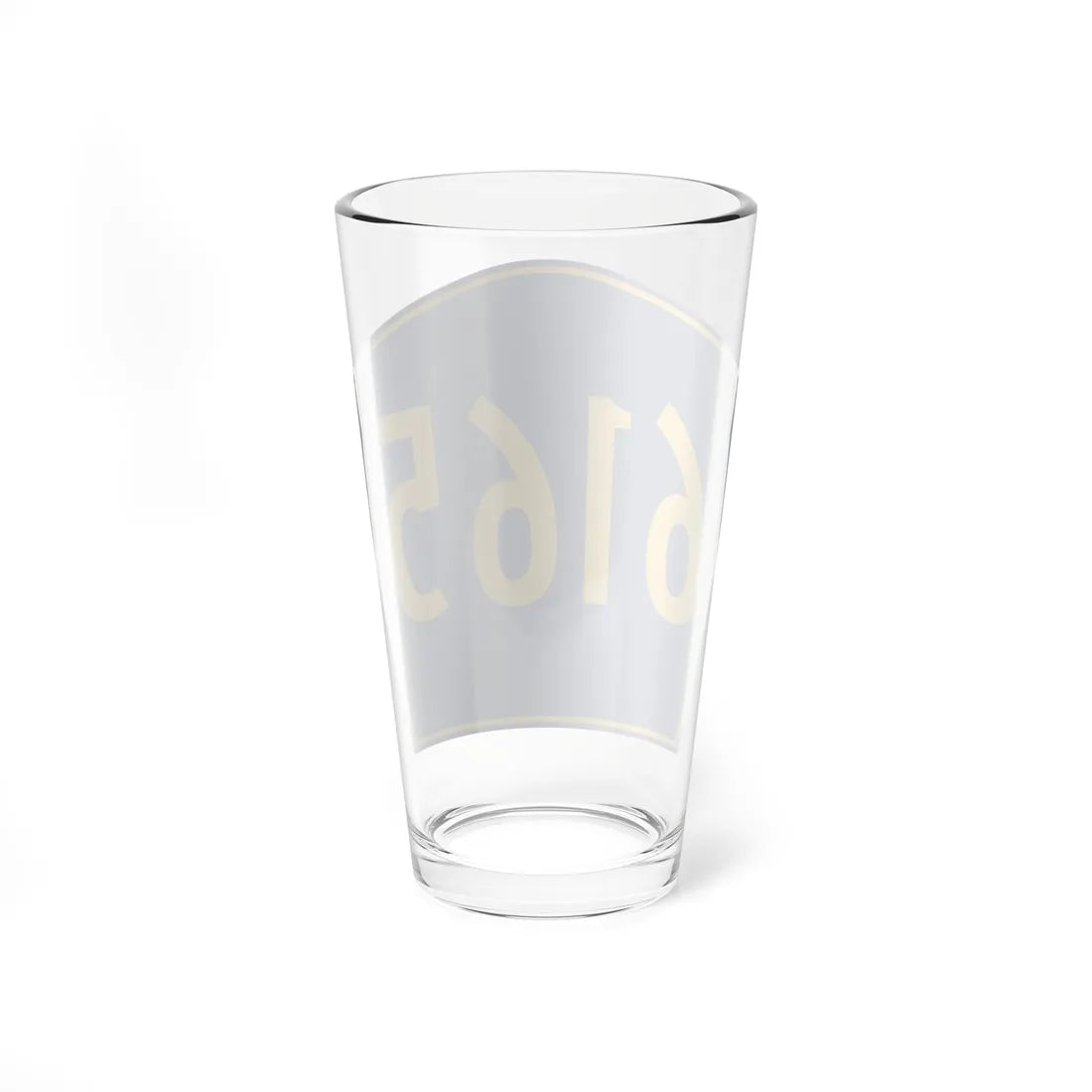 PR secondary 6165 (Puerto Rico) (Road Sign) Pint Glass 16oz - Go Mug Yourself