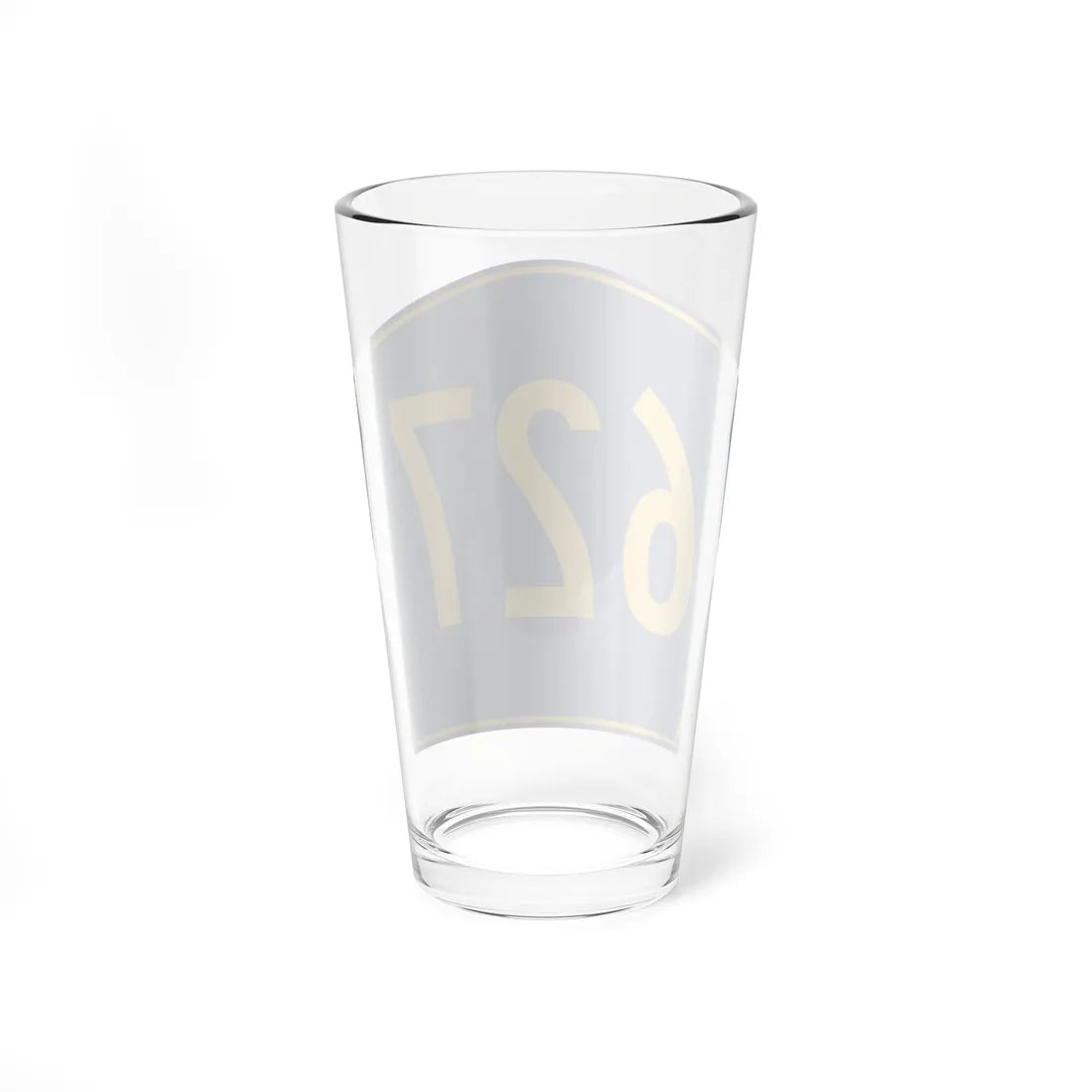 PR secondary 627 (Puerto Rico) (Road Sign) Pint Glass 16oz - Go Mug Yourself
