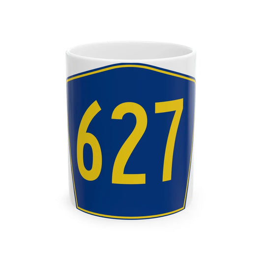 PR secondary 627 (Puerto Rico) (Road Sign) White Coffee Mug 11oz - Go Mug Yourself