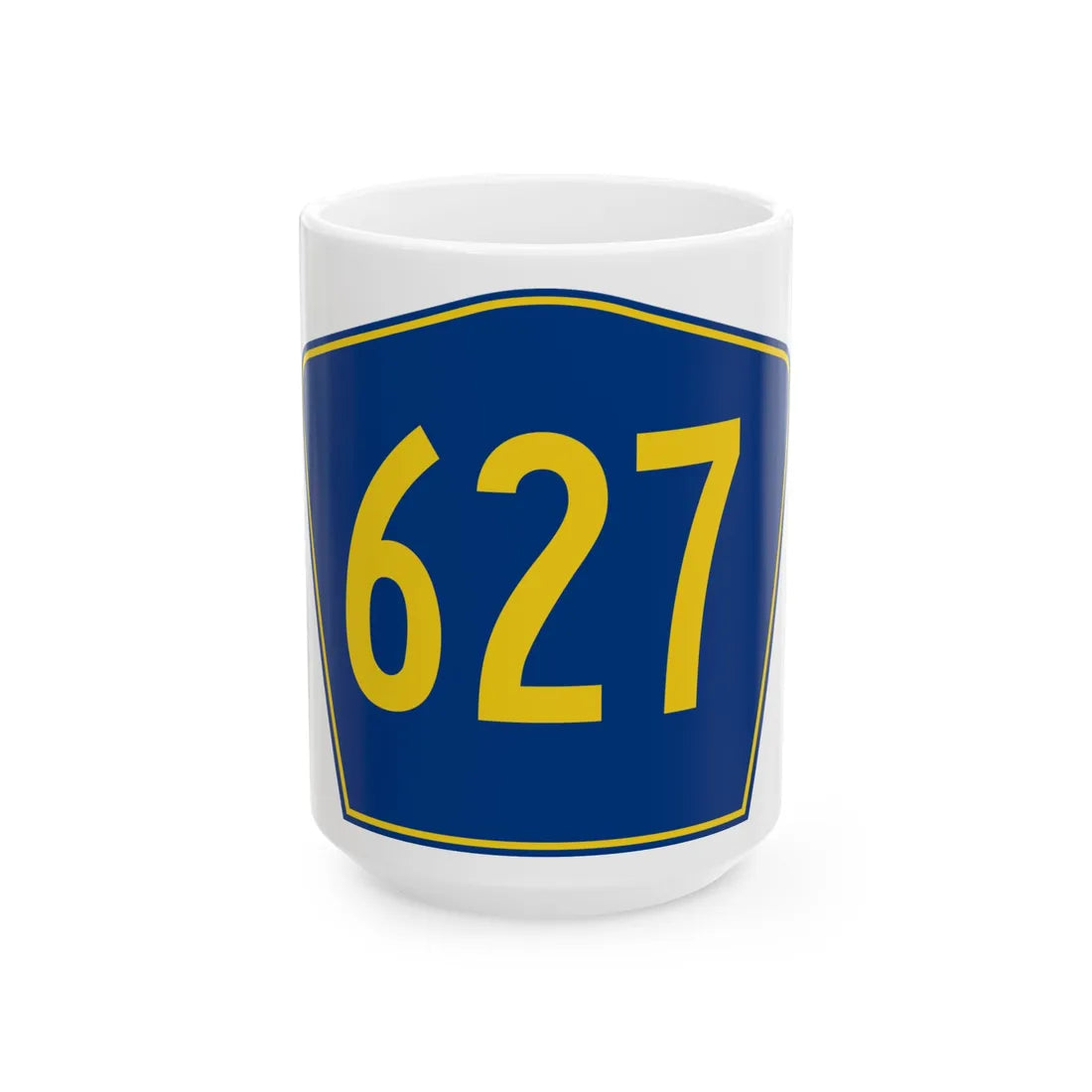 PR secondary 627 (Puerto Rico) (Road Sign) White Coffee Mug 15oz - Go Mug Yourself