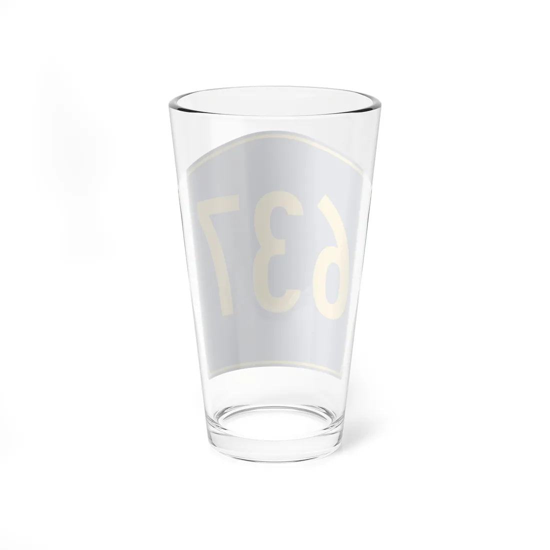 PR secondary 637 (Puerto Rico) (Road Sign) Pint Glass 16oz - Go Mug Yourself
