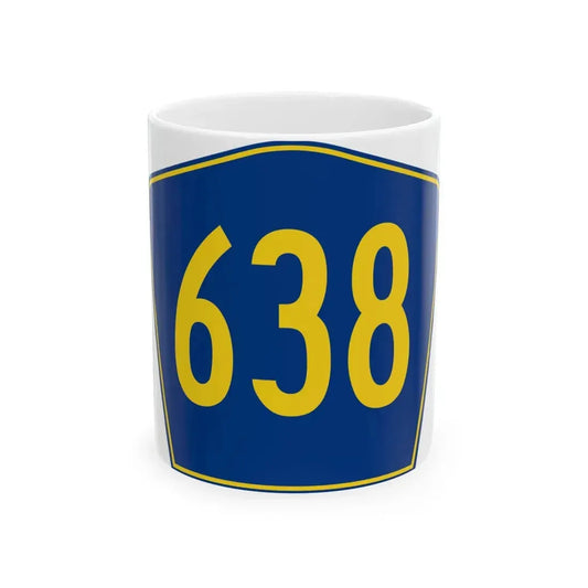 PR secondary 638 (Puerto Rico) (Road Sign) White Coffee Mug 11oz - Go Mug Yourself