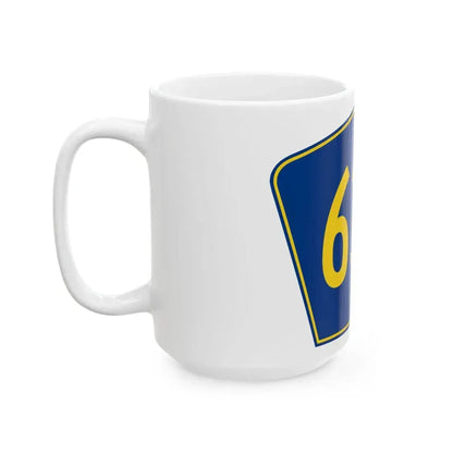 PR secondary 638 (Puerto Rico) (Road Sign) White Coffee Mug - Go Mug Yourself