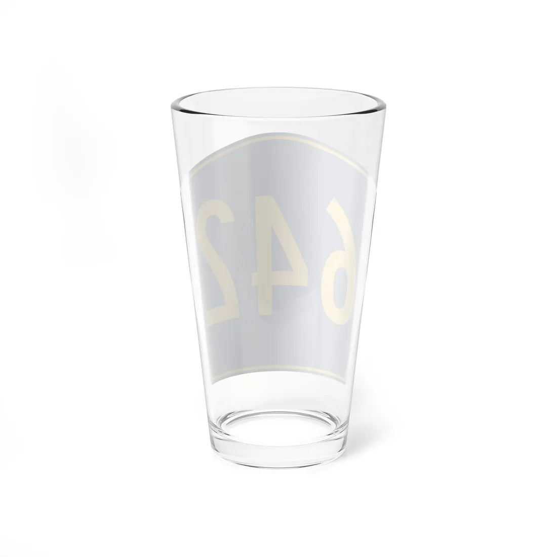 PR secondary 642 (Puerto Rico) (Road Sign) Pint Glass 16oz - Go Mug Yourself