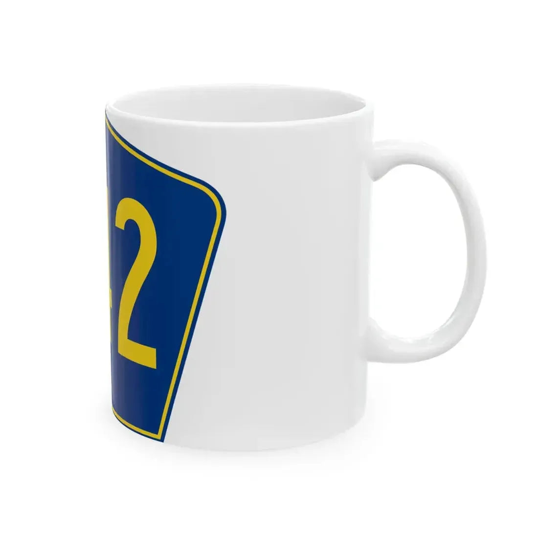 PR secondary 642 (Puerto Rico) (Road Sign) White Coffee Mug - Go Mug Yourself