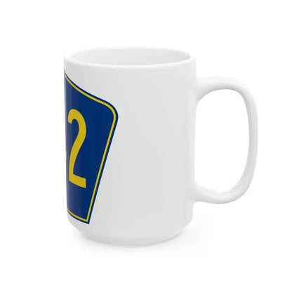 PR secondary 642 (Puerto Rico) (Road Sign) White Coffee Mug - Go Mug Yourself