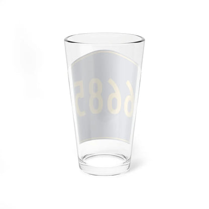 PR secondary 6685 (Puerto Rico) (Road Sign) Pint Glass 16oz - Go Mug Yourself