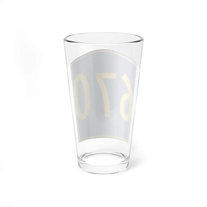 PR secondary 670 (Puerto Rico) (Road Sign) Pint Glass 16oz - Go Mug Yourself