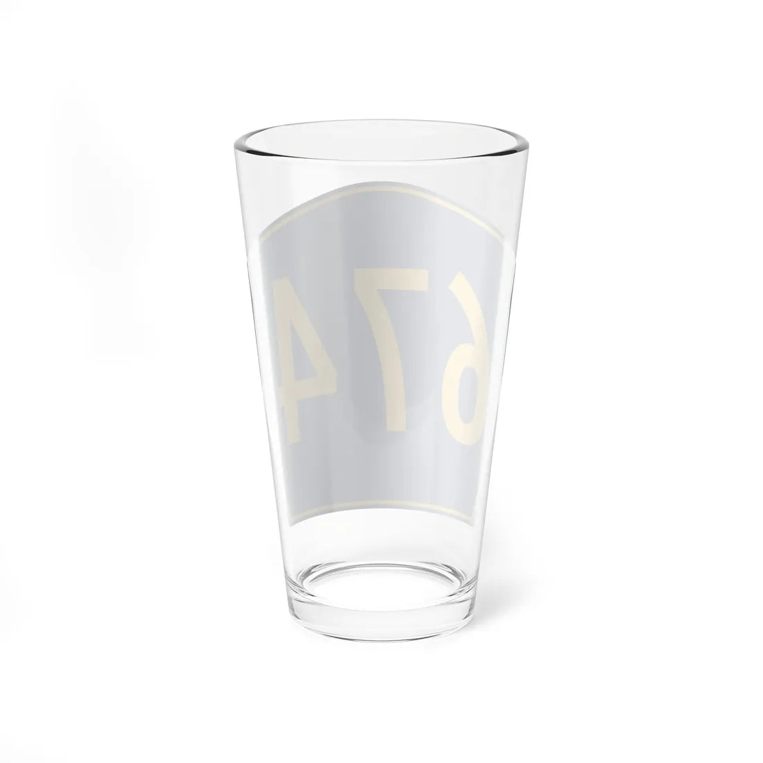PR secondary 674 (Puerto Rico) (Road Sign) Pint Glass 16oz - Go Mug Yourself