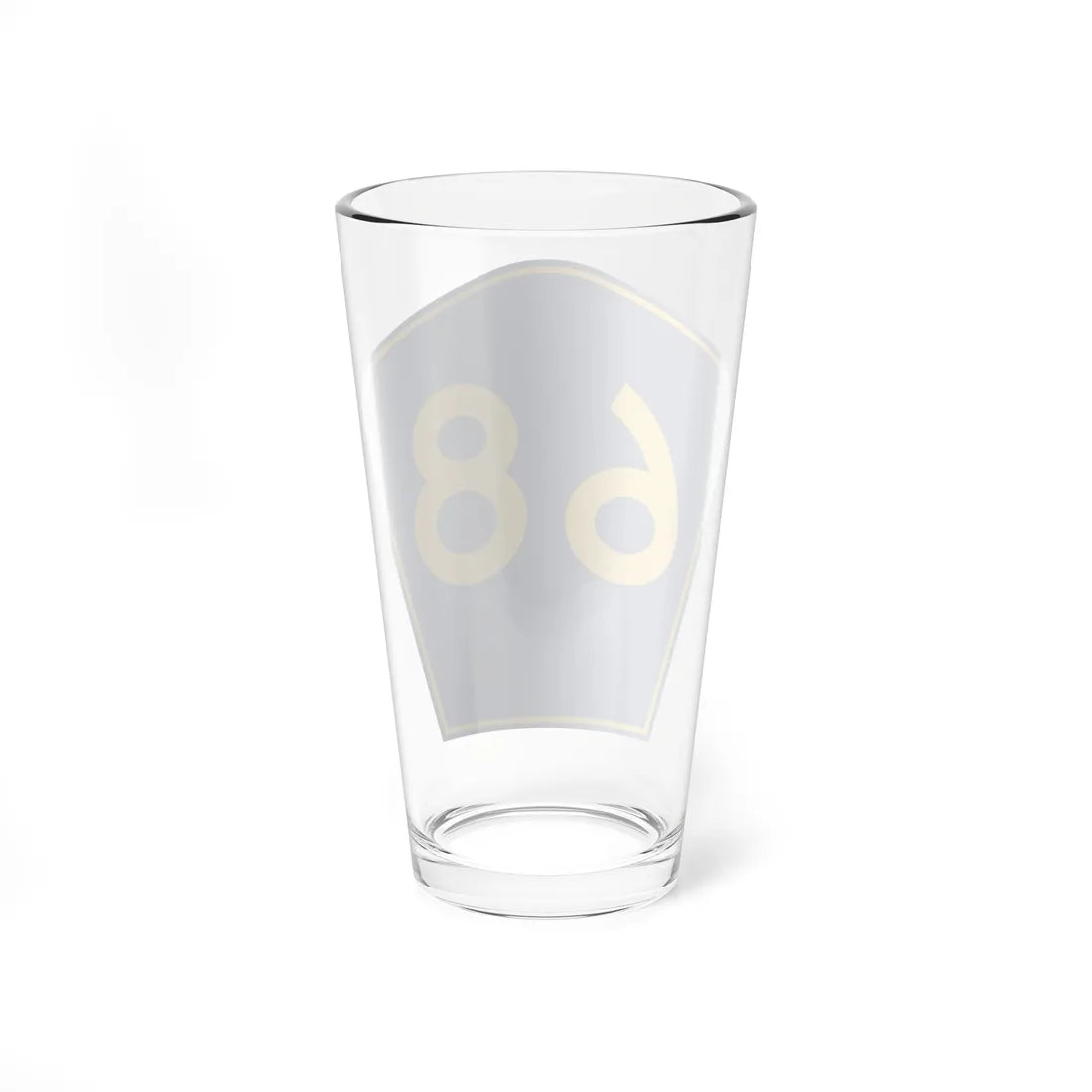 PR secondary 68 (Puerto Rico) (Road Sign) Pint Glass 16oz - Go Mug Yourself