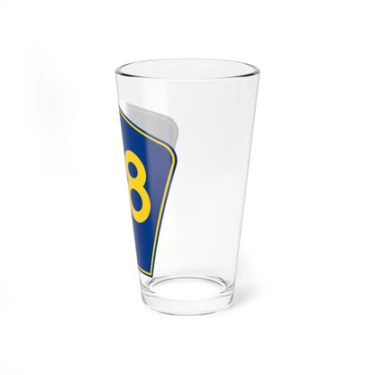 PR secondary 68 (Puerto Rico) (Road Sign) Pint Glass 16oz - Go Mug Yourself