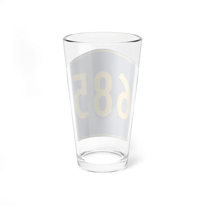 PR secondary 685 (Puerto Rico) (Road Sign) Pint Glass 16oz - Go Mug Yourself